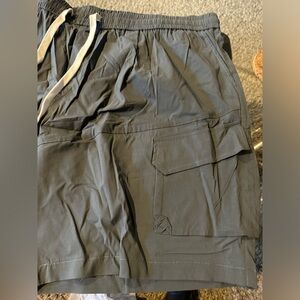 New Men’s Grey Cargo Shorts 6XL